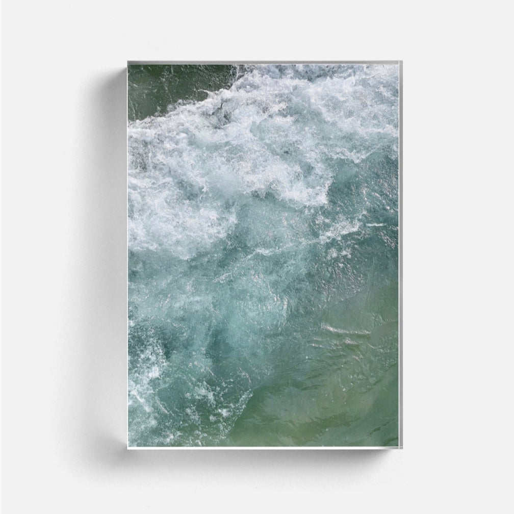 The Wave Acrylic Block